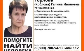 73-летнюю женщину, пропавшую 9 дней назад, ищут в Прокопьевске