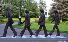 В Кузбасс привезут скульптуру The Beatles