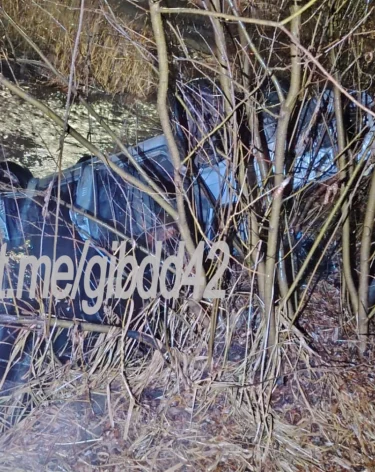 В Прокопьевске пьяный водитель влетел в дорожный знак: пострадали два человека