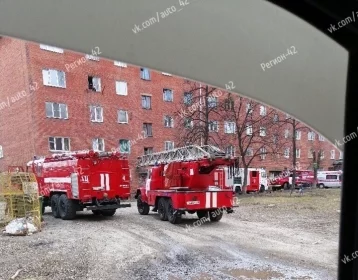 Фото: В Кемерове почти одновременно загорелись два общежития 1