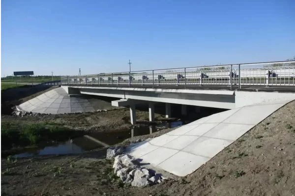 Мост через реку Камышная открыли после ремонта в Кузбассе