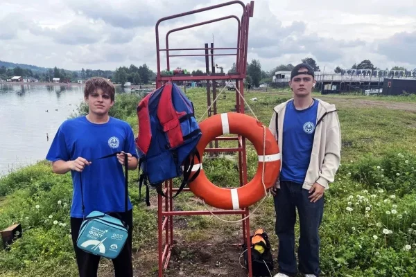 В Кемерове на водоёмах выставили 13 спасательных постов
