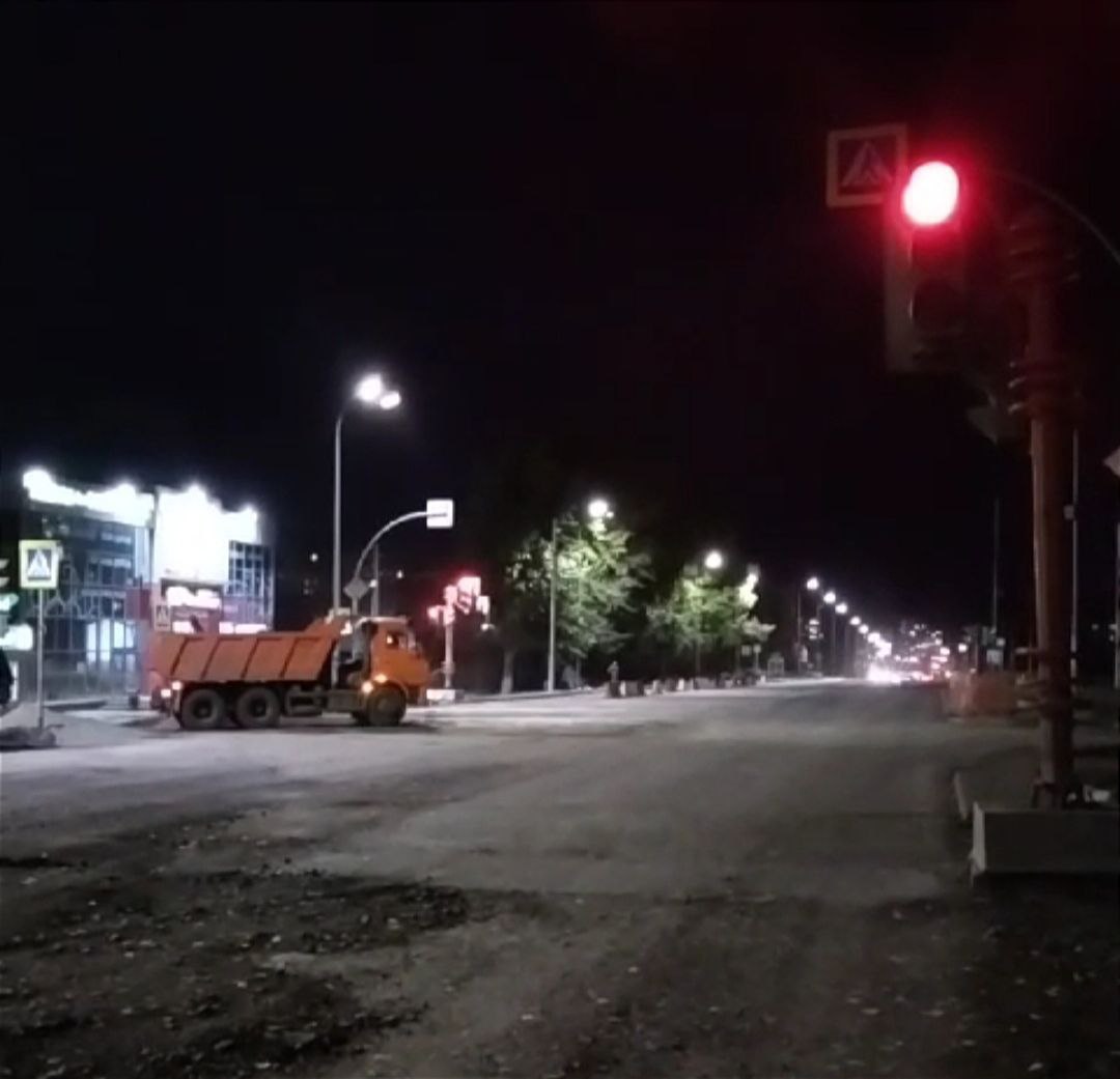 В Кемерове раньше срока открыли движение по перекрёстку с улицей Гагарина 