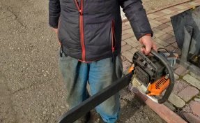 Нетрезвый житель Кузбасса похитил у знакомой бензопилу