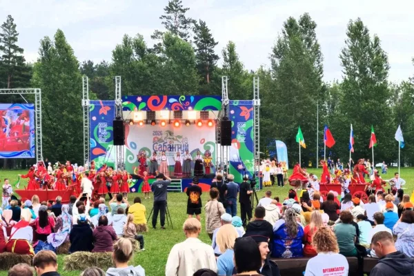 Более 27 тысяч человек собрал Шахтёрский Сабантуй в Кузбассе