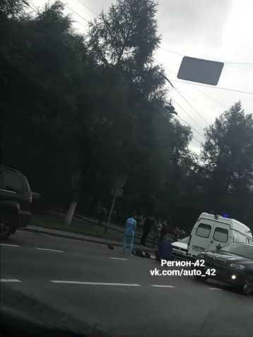 Фото: В центре Кемерова насмерть сбили пешехода 1