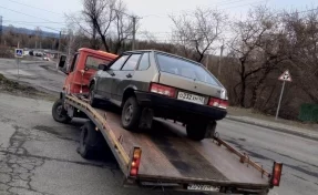 В Кузбассе пьяный водитель-бесправник пытался оторваться от ГИБДД