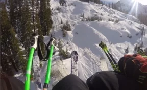 Интернет-пользователей шокировал неудачный прыжок американской лыжницы