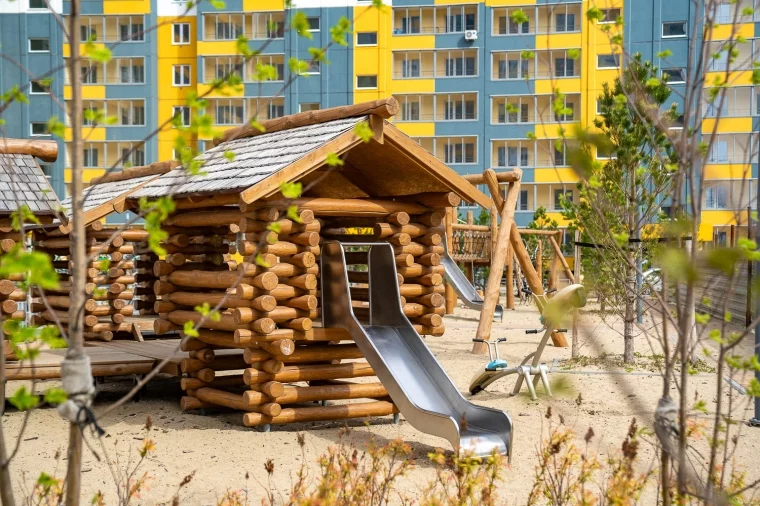 Фото: Квартал у реки «Аквамарин» в Новосибирске: набережная, атмосферные дворы и готовые квартиры 2