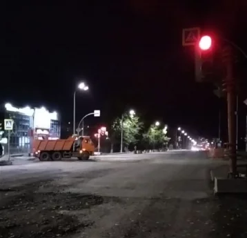 Фото: В Кемерове раньше срока открыли движение по перекрёстку с улицей Гагарина  1