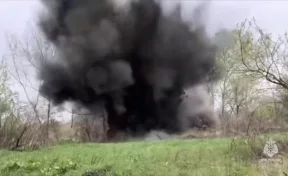 Авиабомбу времён Великой Отечественной войны взорвали в Кабардино-Балкарии