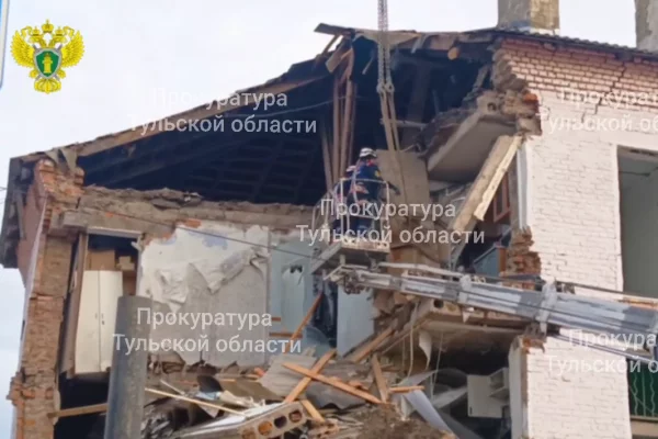В Тульской области отправили в СИЗО обвиняемого во взрыве газа в жилом доме
