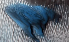 NASA опубликовало фотографии «голубого» Марса