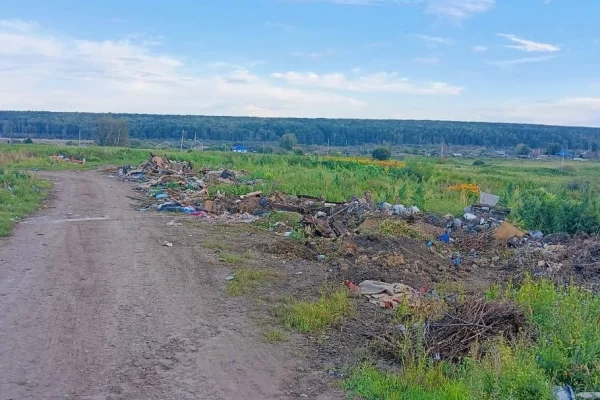 В кузбасском селе ликвидировали стихийную свалку после вмешательства прокуратуры