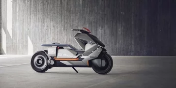 Фото: Футуристичный мотоцикл создали в компании BMW 1