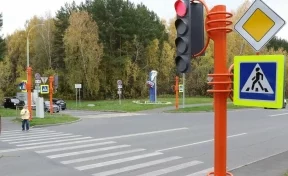 В Кемерове на бульваре академика Барбараша заработали новые светофоры