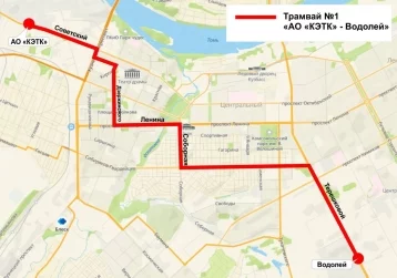 Фото: В Кемерове изменят движение автобуса №3 и трамвая №1 1