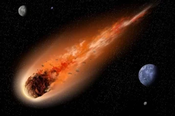 Фото: К Земле несётся гигантский астероид 1