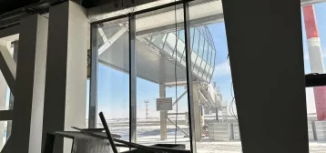 Фото: Замгубернатора Кузбасса проверил ход работ по строительству нового терминала аэропорта Новокузнецка 3