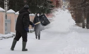 Губернатор Кузбасса прокомментировал жалобы жителей Берёзовского на заваленные снегом улицы