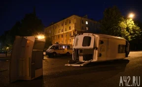 Медики пострадали в ДТП с машиной скорой помощи в центре Кемерова