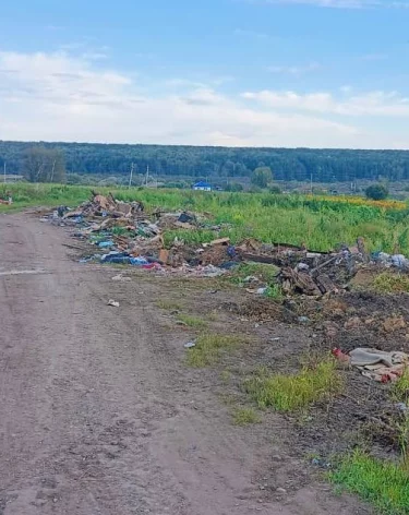 В кузбасском селе ликвидировали стихийную свалку после вмешательства прокуратуры