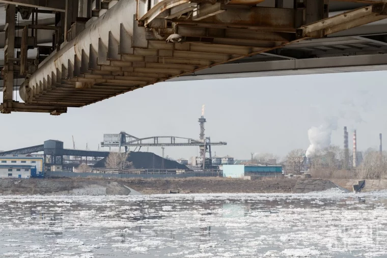Фото: Томь освобождённая: в Кузбассе начался ледоход 27