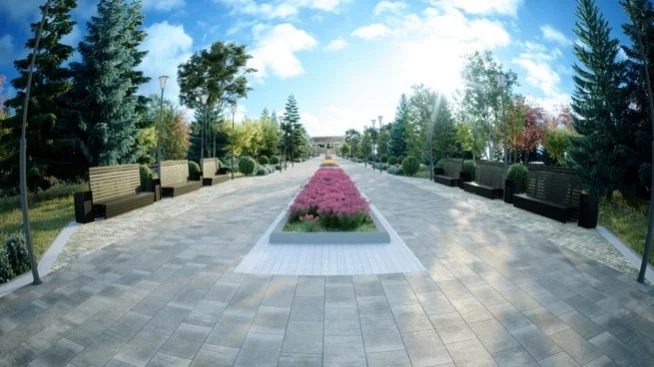 Проект парка Жукова в Новокузнецке. Фото: ako.ru