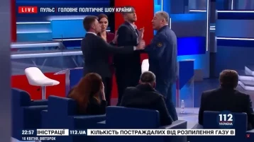 Фото: Украинские политики устроили стычку в эфире телешоу 1