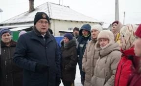 Губернатор Кузбасса проверил, как идёт откачка воды из подвалов в Белове
