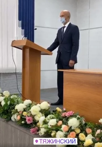 Фото: Сергей Кошкин вступил в должность главы Тяжинского муниципального округа 1