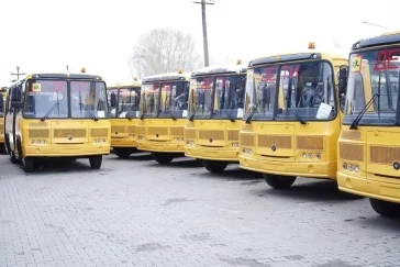Фото: В Кузбасс поступила партия школьных автобусов на 85 млн рублей 2