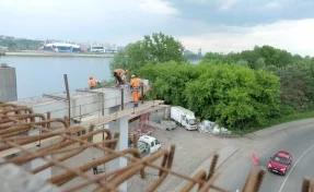Власти Кемерова рассказали, как проходит второй этап ремонта Кузбасского моста
