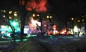В Кемерове в доме на улице Терешковой загорелась квартира