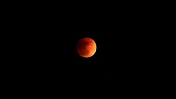 Фото: Кузбассовцы делятся в Сети фотографиями «кровавого» лунного затмения 2