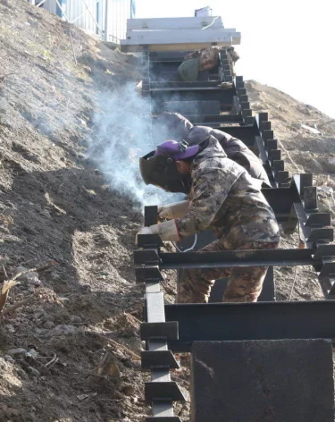В ходе капремонта Кузбасского моста появится шесть спусков