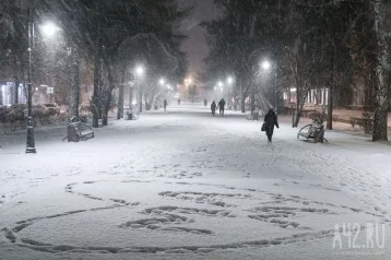 Фото: Синоптики рассказали, сколько снега выпало в Кузбассе за выходные 1