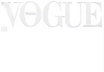Фото: Итальянский Vogue впервые выйдет с пустой обложкой 1