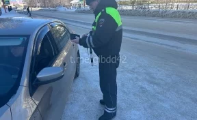61 нарушителя ПДД выявили за день в кузбасском городе сотрудники ГАИ