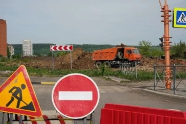 Фото: Мэр Кемерова показал ход строительства продолжения Комсомольского проспекта 2