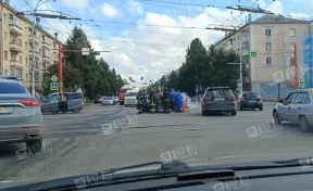 В Кемерове на перекрёстке улиц Дзержинского и Красноармейской столкнулись иномарки: пострадал ребёнок