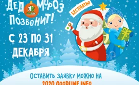 Дед Мороз и Снегурочка позвонят детям из Кузбасса