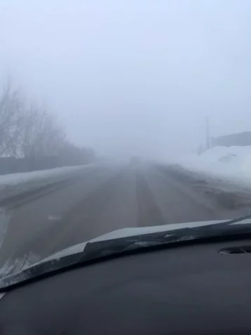 Фото: Кемеровчане публикуют в соцсетях фото густого тумана 3