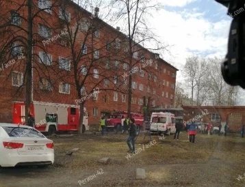 Фото: В Кемерове почти одновременно загорелись два общежития 3