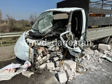 Фото: В Дагестане выпавшие из грузовика кирпичи убили автомобилиста  1