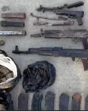 В Находке обнаружили крупный схрон оружия, принадлежащий ОПГ