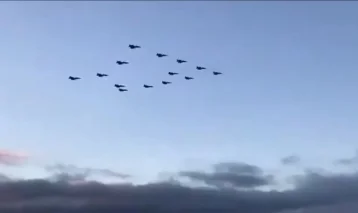 Фото: ВВС Швеции в честь Рождества составят в небе из истребителей «ёлочку» 1