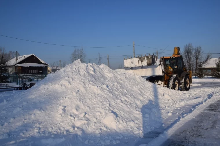 Фото: Разрез «Берёзовский» освобождает кузбасские сёла из снежного плена 4