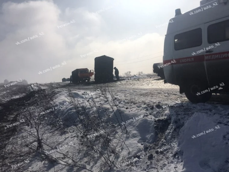 Фото: В Киселёвске на разрезе столкнулись грузовые автомобили 4