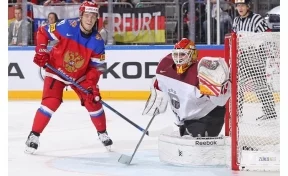 Кузбасские хоккеисты помогли сборной России разгромить Латвию